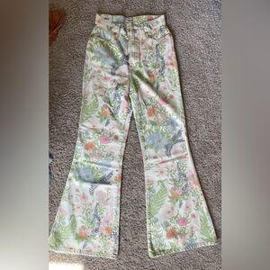 Floral Wrangler Jeans